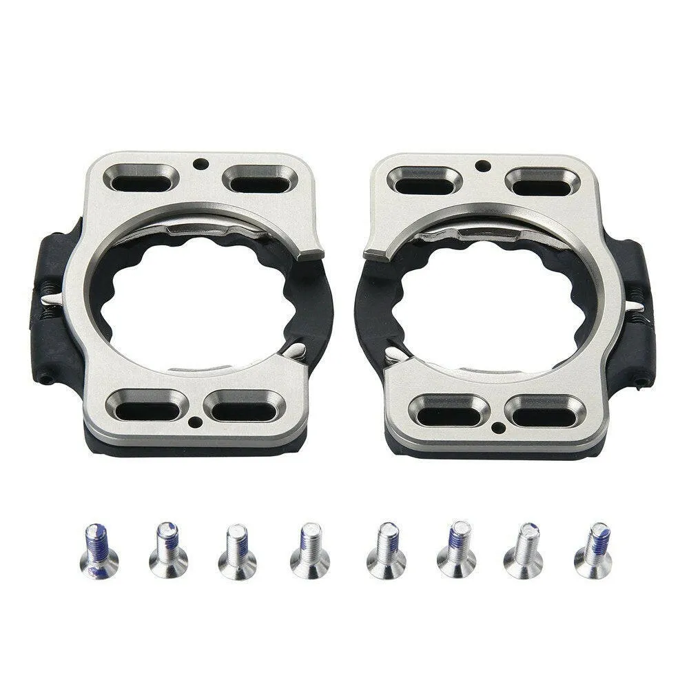 1 Pair Quick Release Aluminum Alloy Cleat Cover Lightweight Pedal Clip Riding Accessory Practical Road Bike Pedal Cleats for SpeedPlay Zero