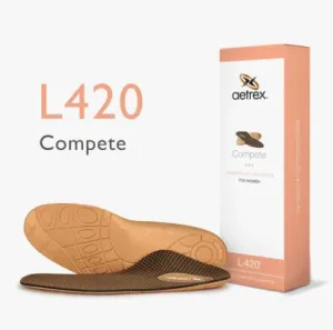 Aetrex Compete Posted Orthotic - L420 Women