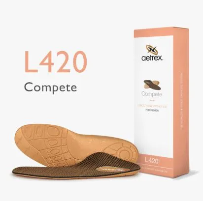 Aetrex Compete Posted Orthotic - L420 Women