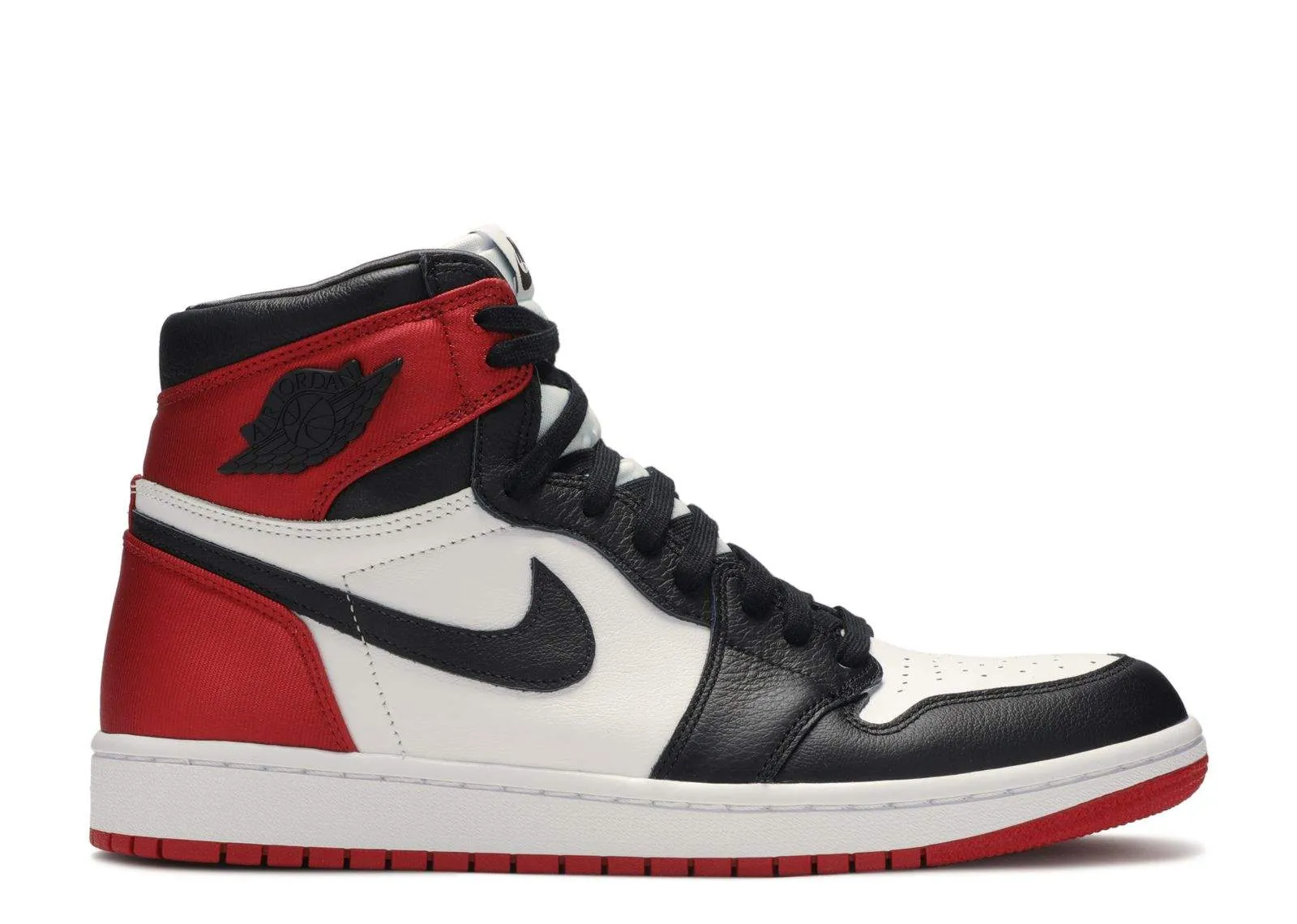 Air Jordan 1 Retro High ‘Satin Black Toe’ Unfading Sneaker