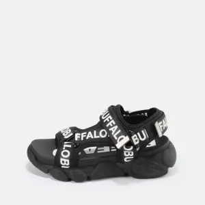 BUFFALO SANDALS IN BLACK