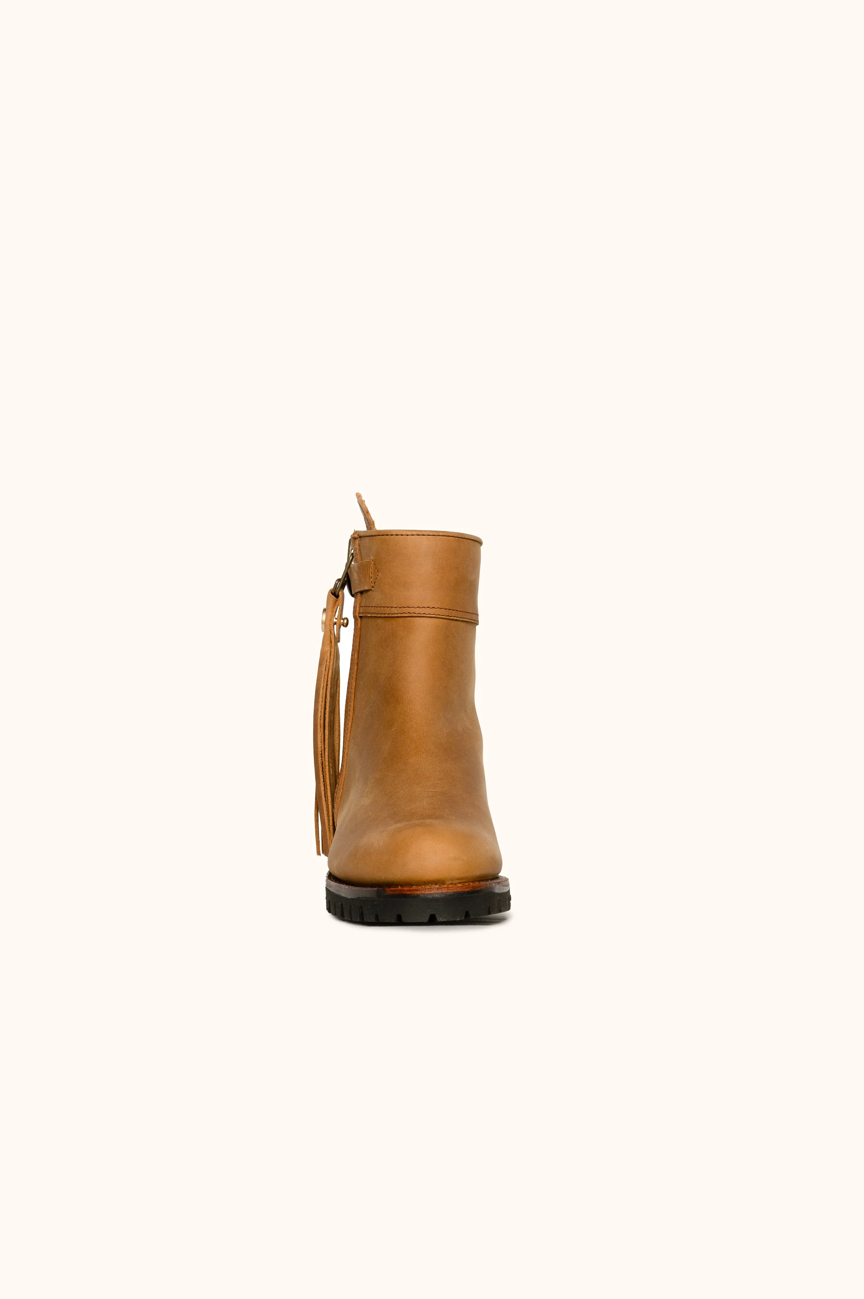 Cascada Ankle Waterproof Boot Tread Sole - Tan