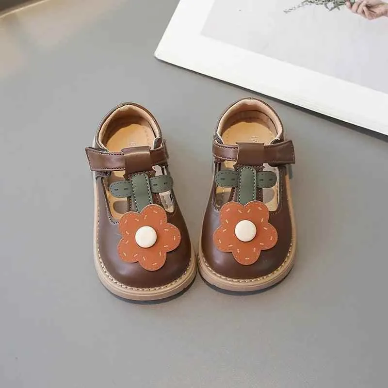 Children's Casual Shoes - Sweet Flower Hollow-out - TSS261