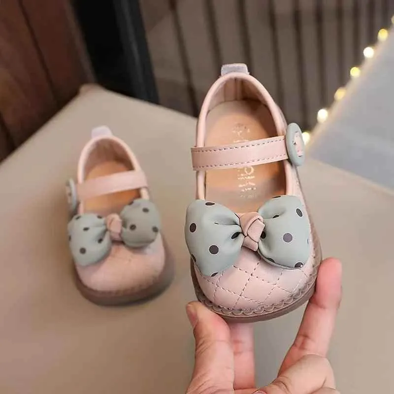 Children's Casual Shoes with Polka Dots and Bows - TSS283