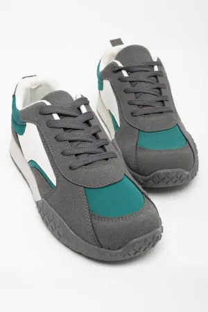 Chunky Retro Trainer Grey