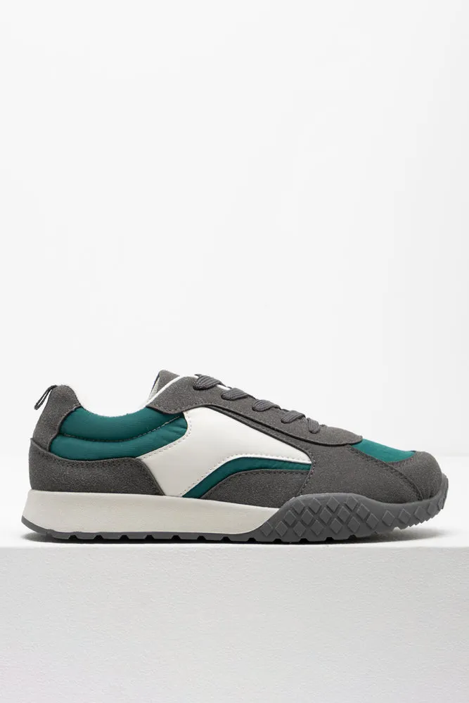 Chunky Retro Trainer Grey