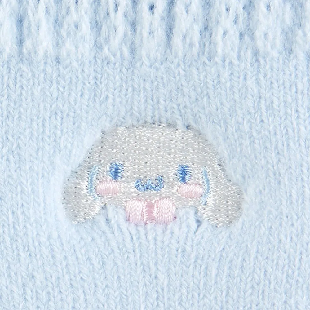 Cinnamoroll Crew Embroidered Face Socks