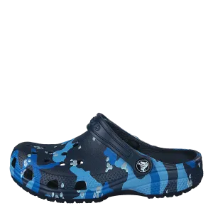 Classic Camo Clog K Navy/multi