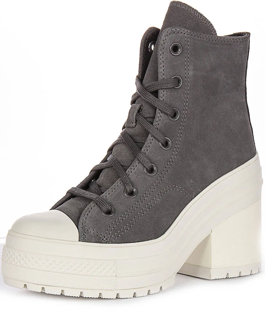 Converse Chuck 70 De Luxe A12327C In Grey White For Women