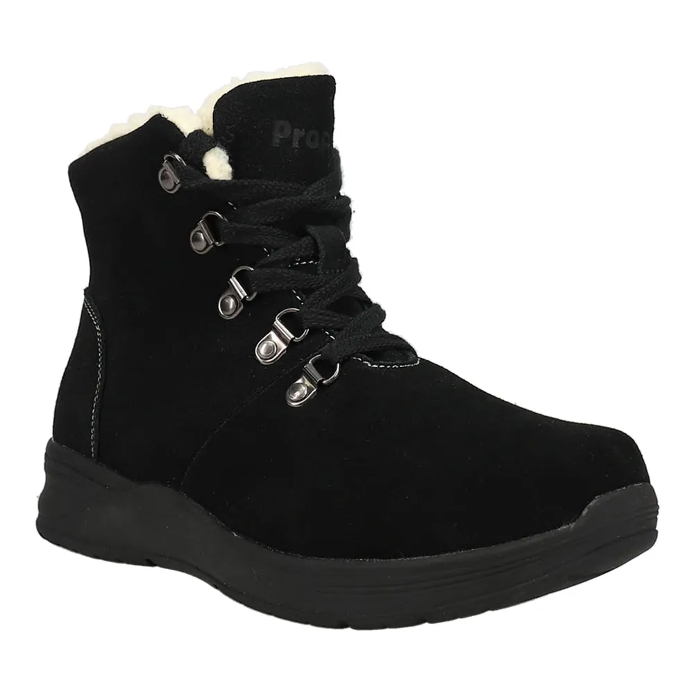 Demi Round Toe Zippered Snow Boots