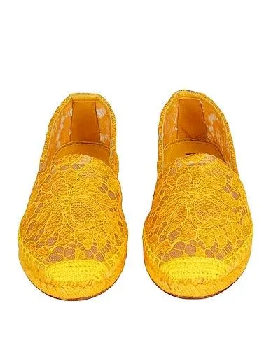 Dolce & Gabbana Lace Detailed  Espadrilles