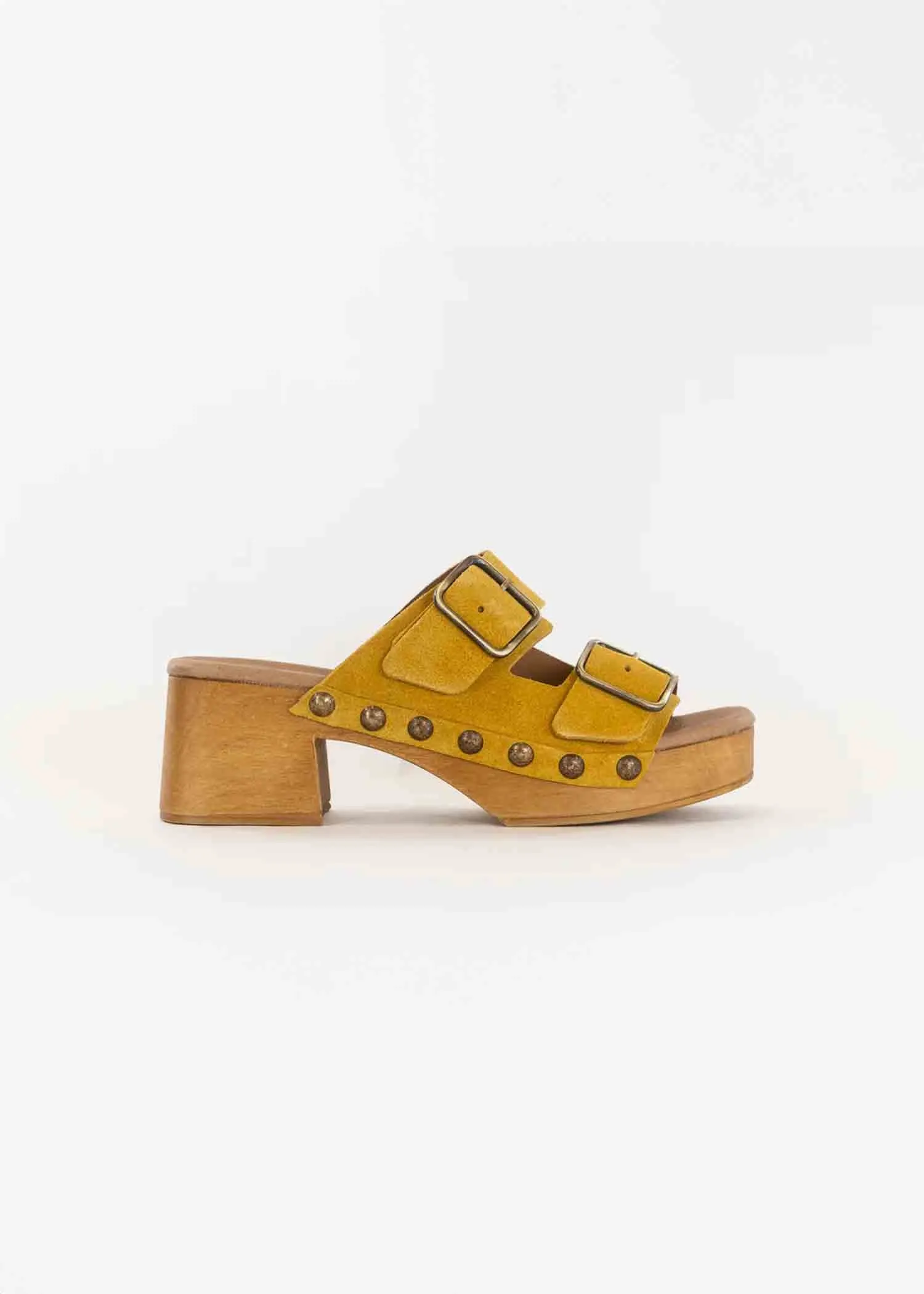 Eric Michael Yellow Austin Clog