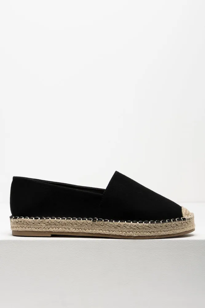 Espadrille Shoe Black