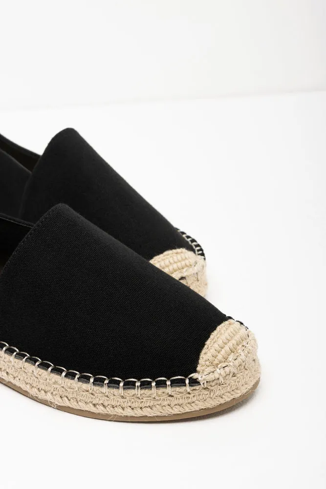 Espadrille Shoe Black