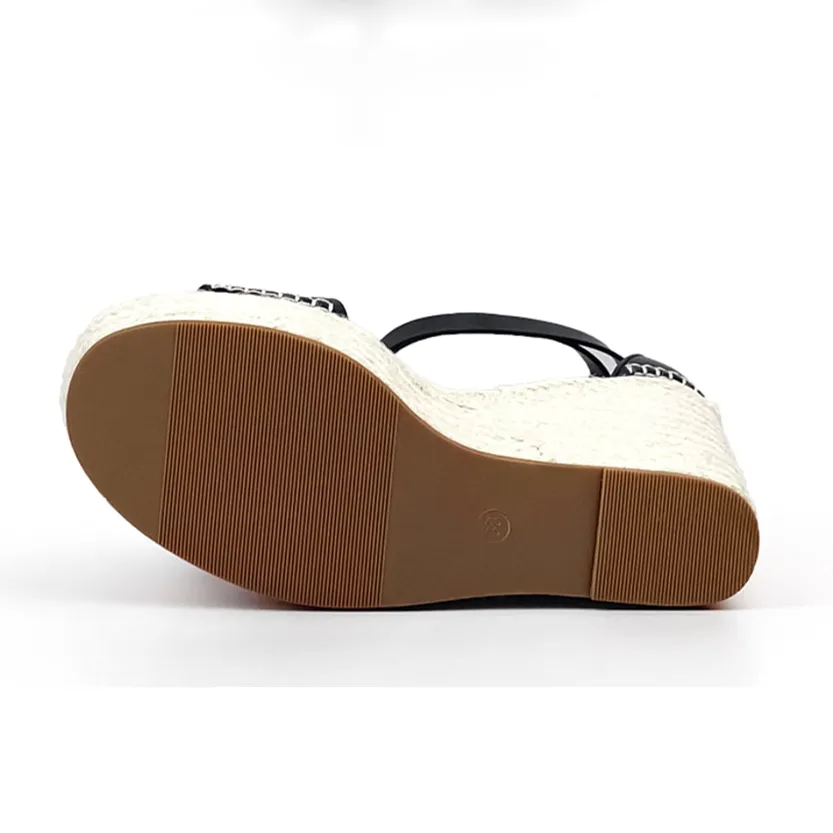 Funki Buys | Shoes | Women's Genuine Leather Wedge Sandals