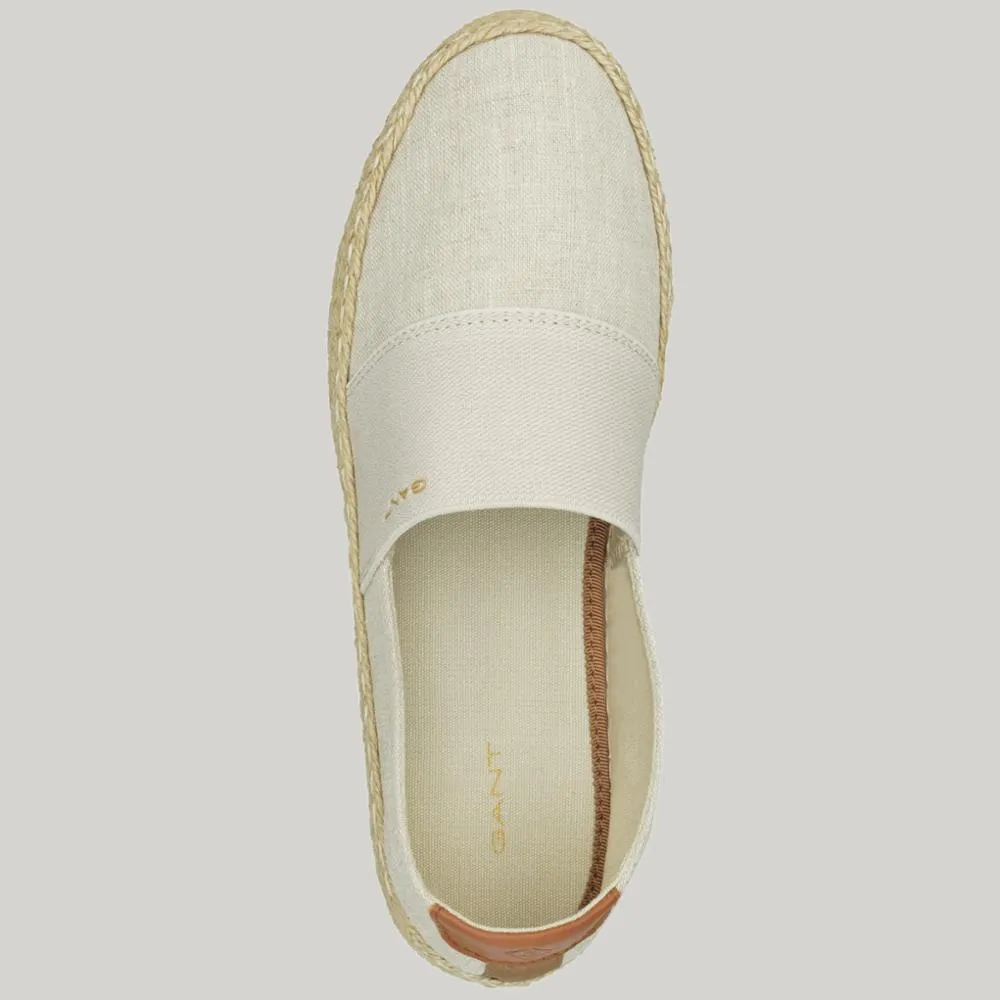 Gant Footwear  Women's Raffiaville Espadrille Nude M