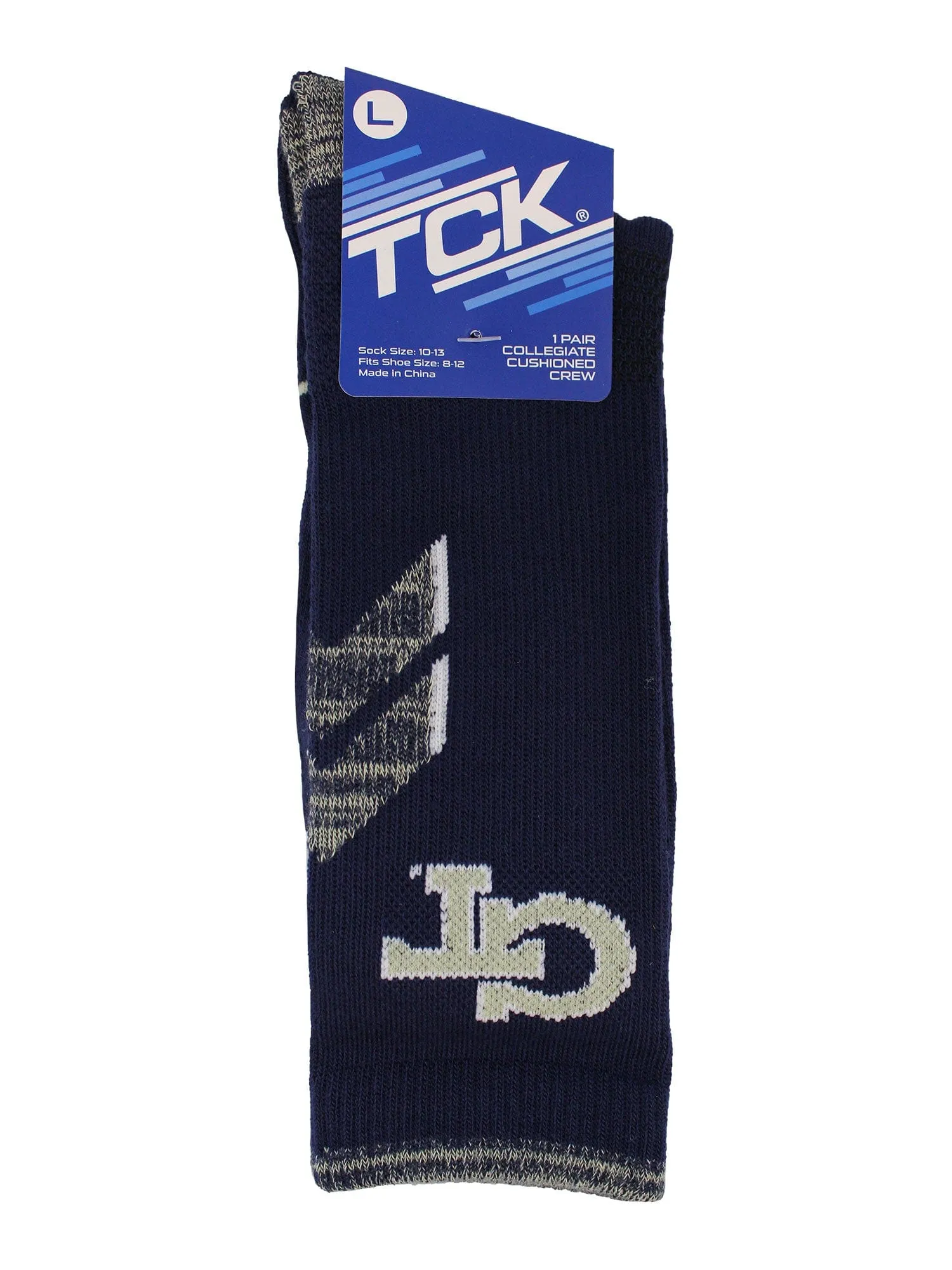 Georgia Tech Yellow Jackets Socks Georgia Tech University Yellow Jackets Champion Crew Socks