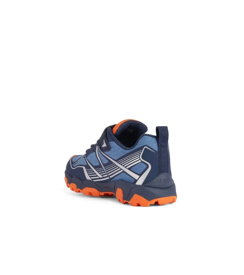 Geox Boys Navy Waterproof Thermal Amphibiox Trainer Magnetar ABX - J453ZC