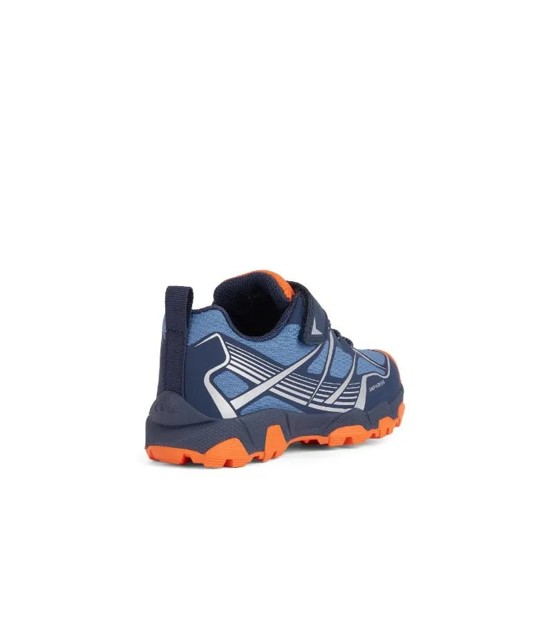 Geox Boys Navy Waterproof Thermal Amphibiox Trainer Magnetar ABX - J453ZC