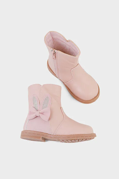 Girls Formal Boots Q10015-Pink