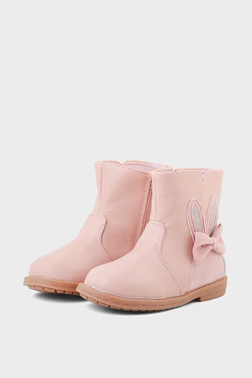 Girls Formal Boots Q10015-Pink