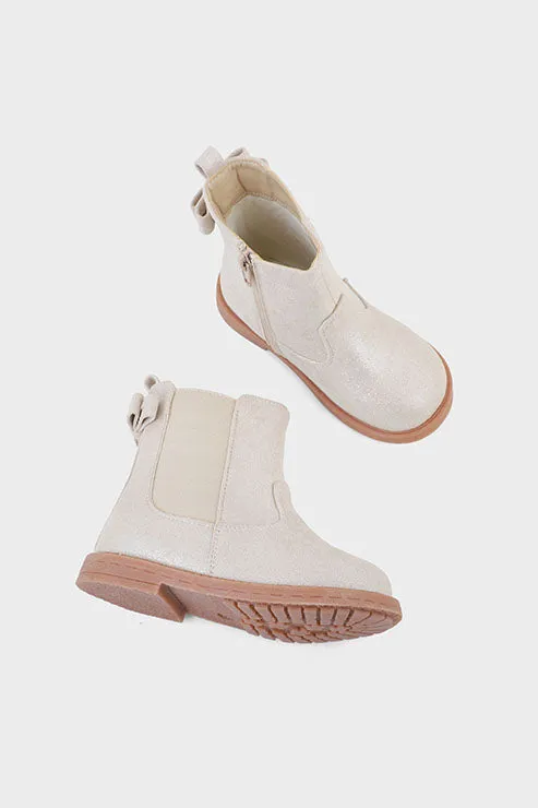 Girls Formal Boots Q10016-Beige