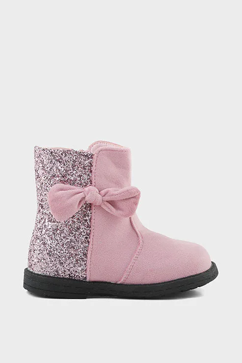 Girls Formal Boots Q10018-Pink