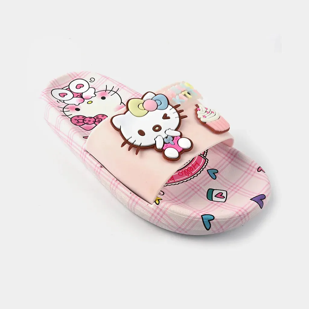 Girls Slippers DF-204-L.Pink