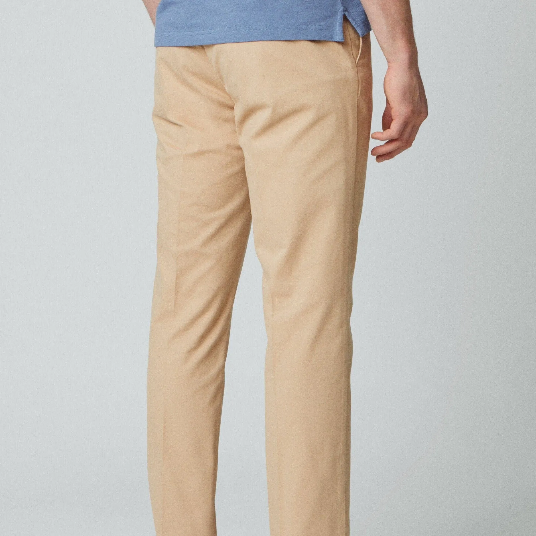 Hackett Slim Fit Kensington Chinos in Oatmeal