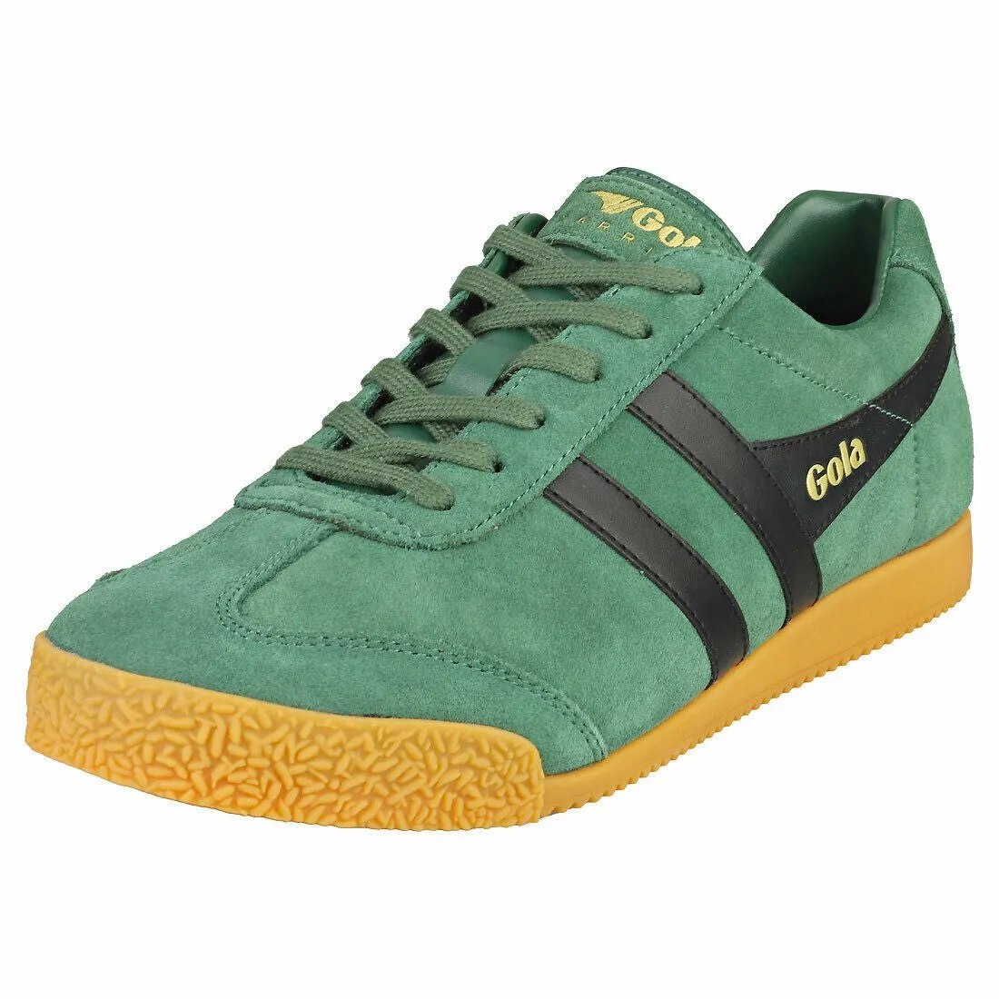 Harrier Suede Sneakers (Evergreen   Black)