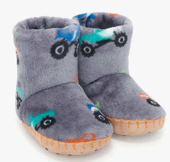 Hatley- Fuzzy Fleece Slipper