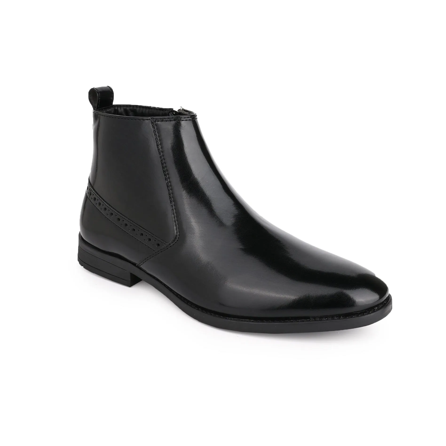 Hydes N Hues Men Black Semi-Formal Boots