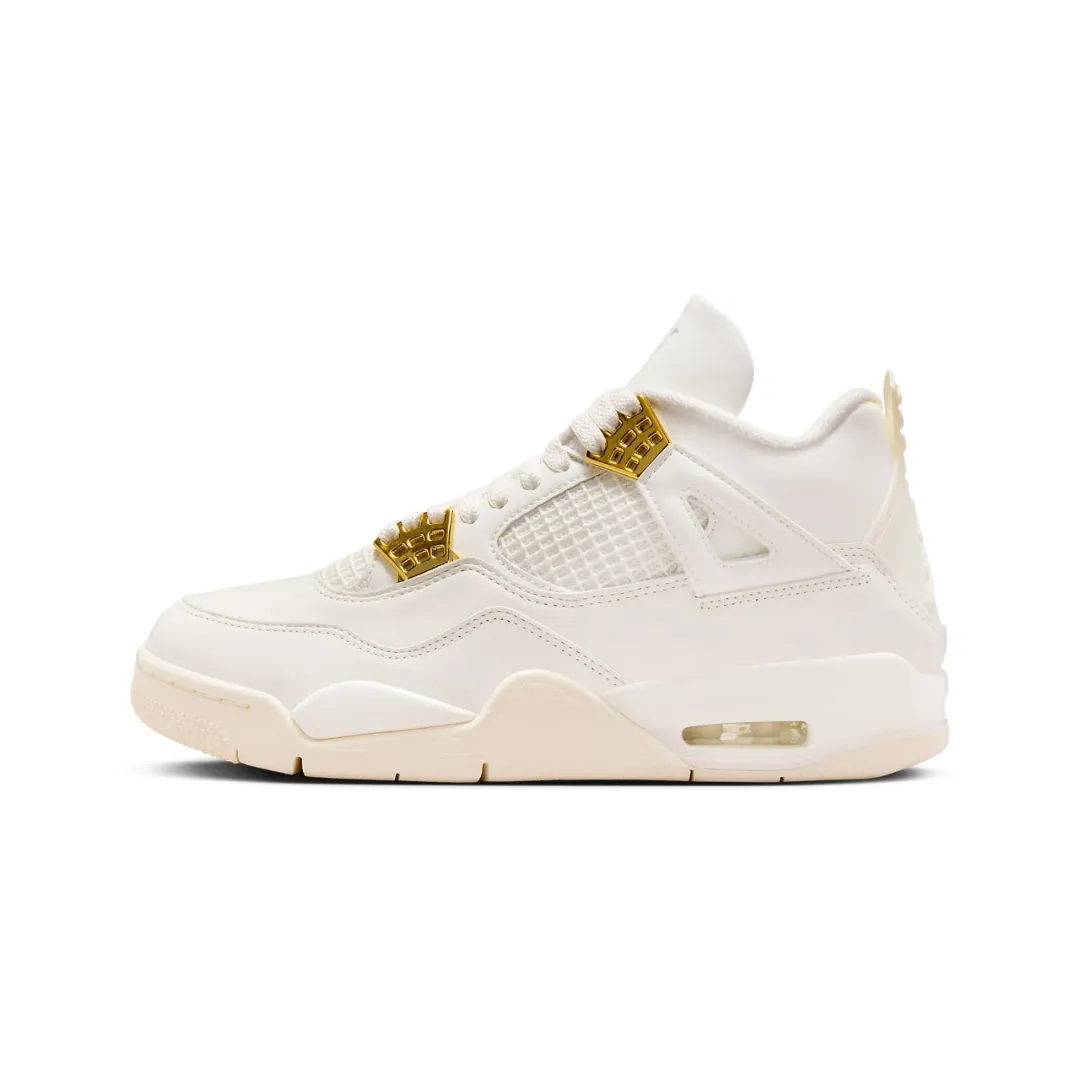 Jordan 4 Retro Metallic Gold (W)