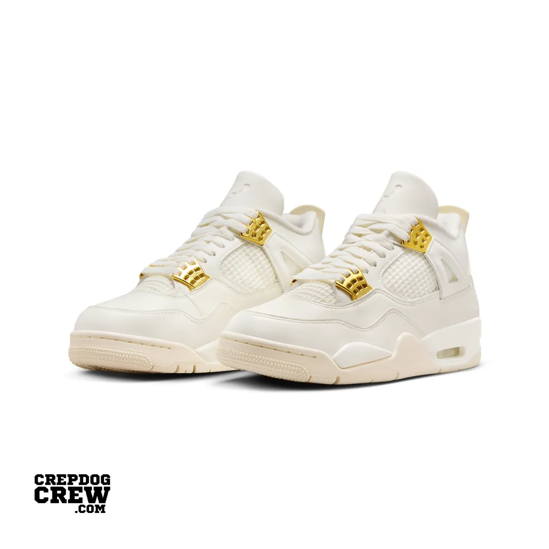 Jordan 4 Retro Metallic Gold (W)