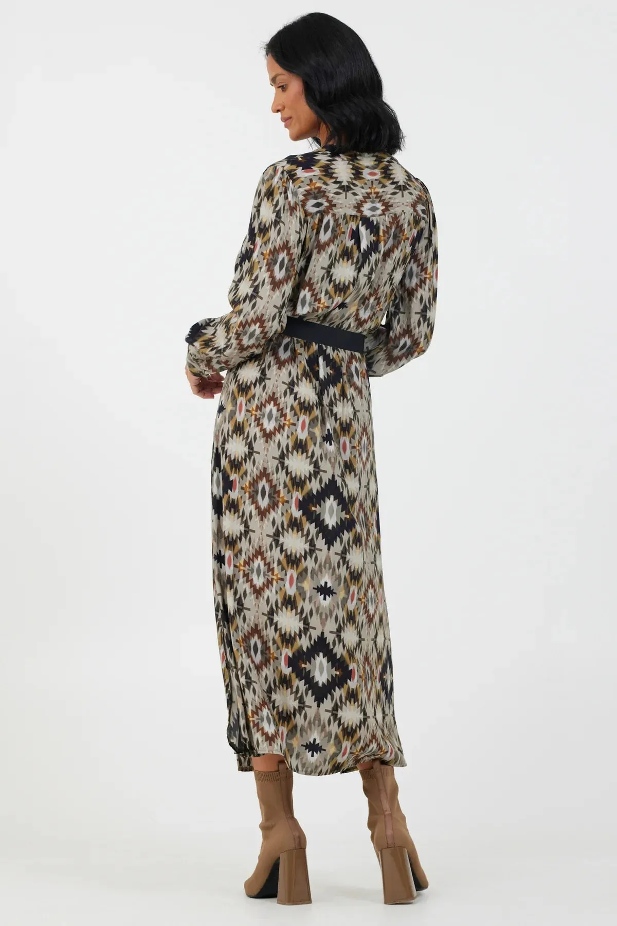 Keyli Print Shirtdress