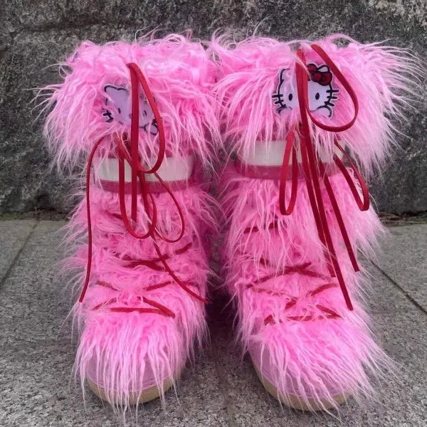 Kitty Snow Boots