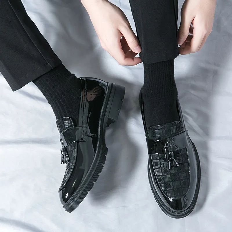 MARCELLO CHECKERED LOAFERS