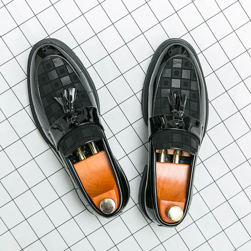 MARCELLO CHECKERED LOAFERS