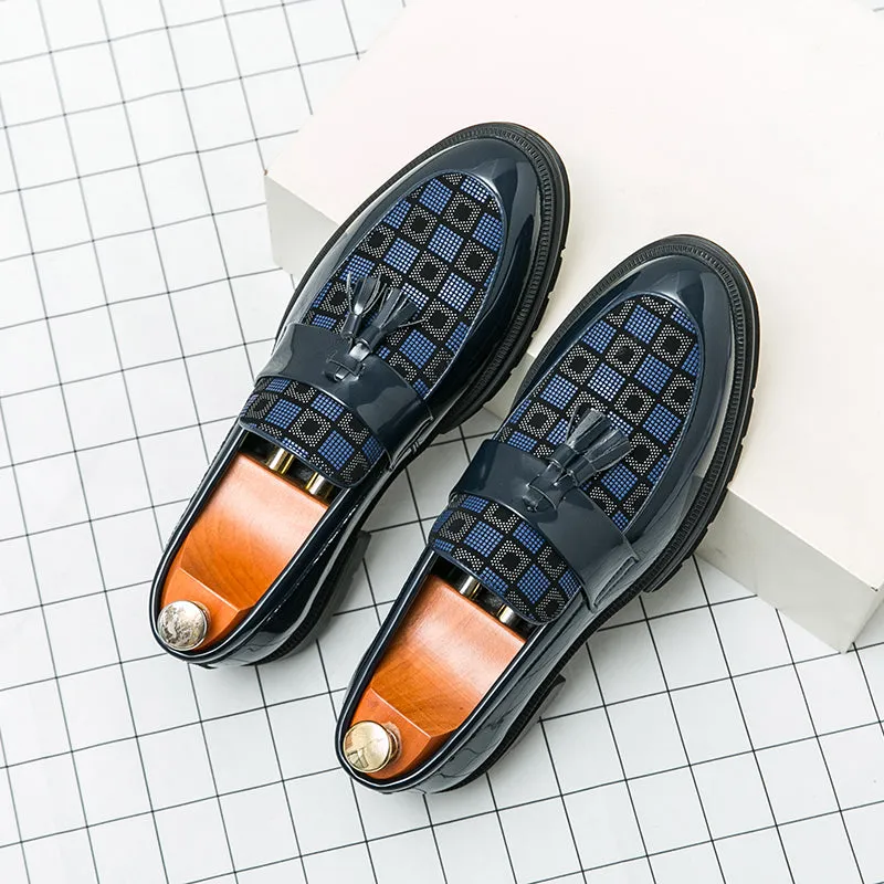 MARCELLO CHECKERED LOAFERS