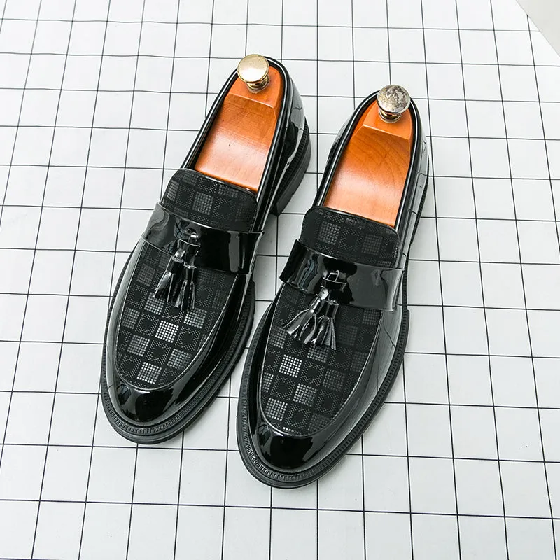 MARCELLO CHECKERED LOAFERS