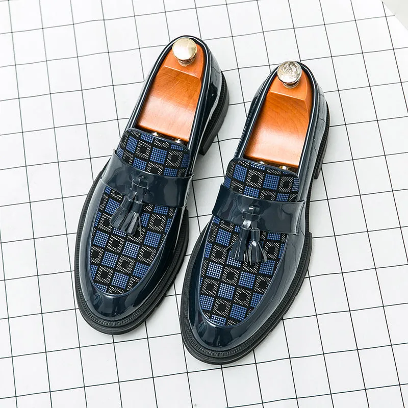 MARCELLO CHECKERED LOAFERS