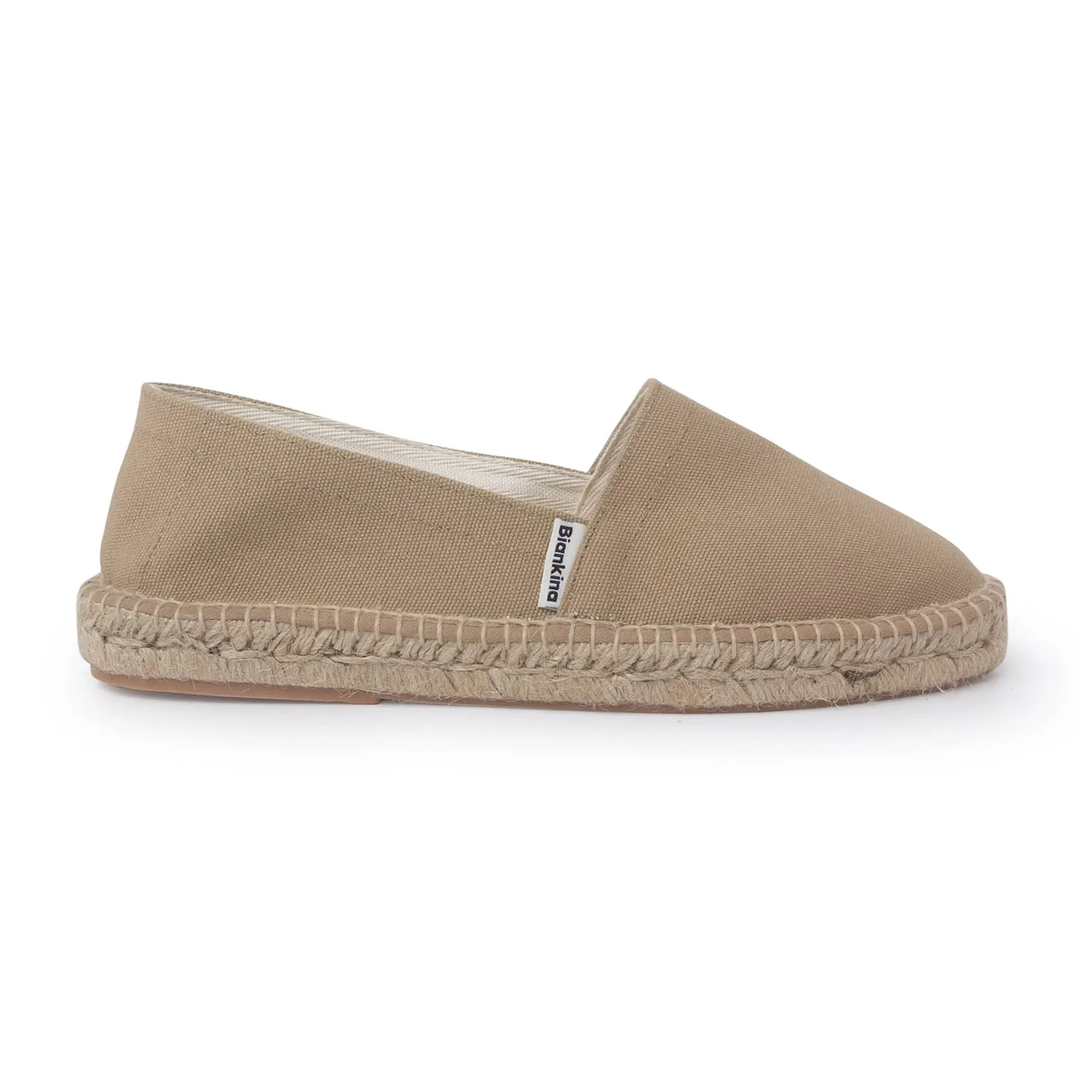 Mila Sustainable, Eco Friendly, Vegan Canvas Espadrille Flats - Sand