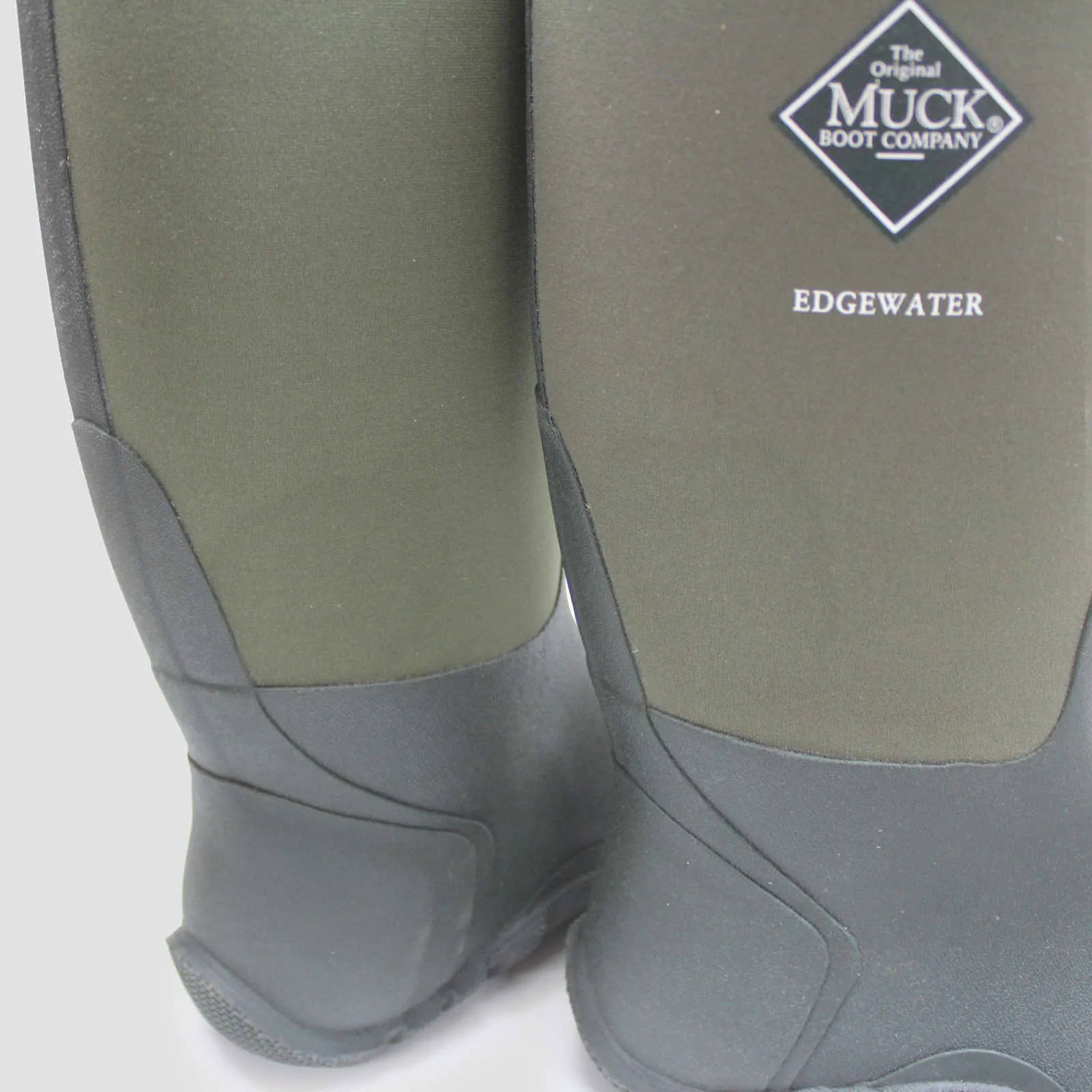 Muck Unisex Boots Edgewater Casual Wellington Rain Rubber Synthetic Textile - UK 9