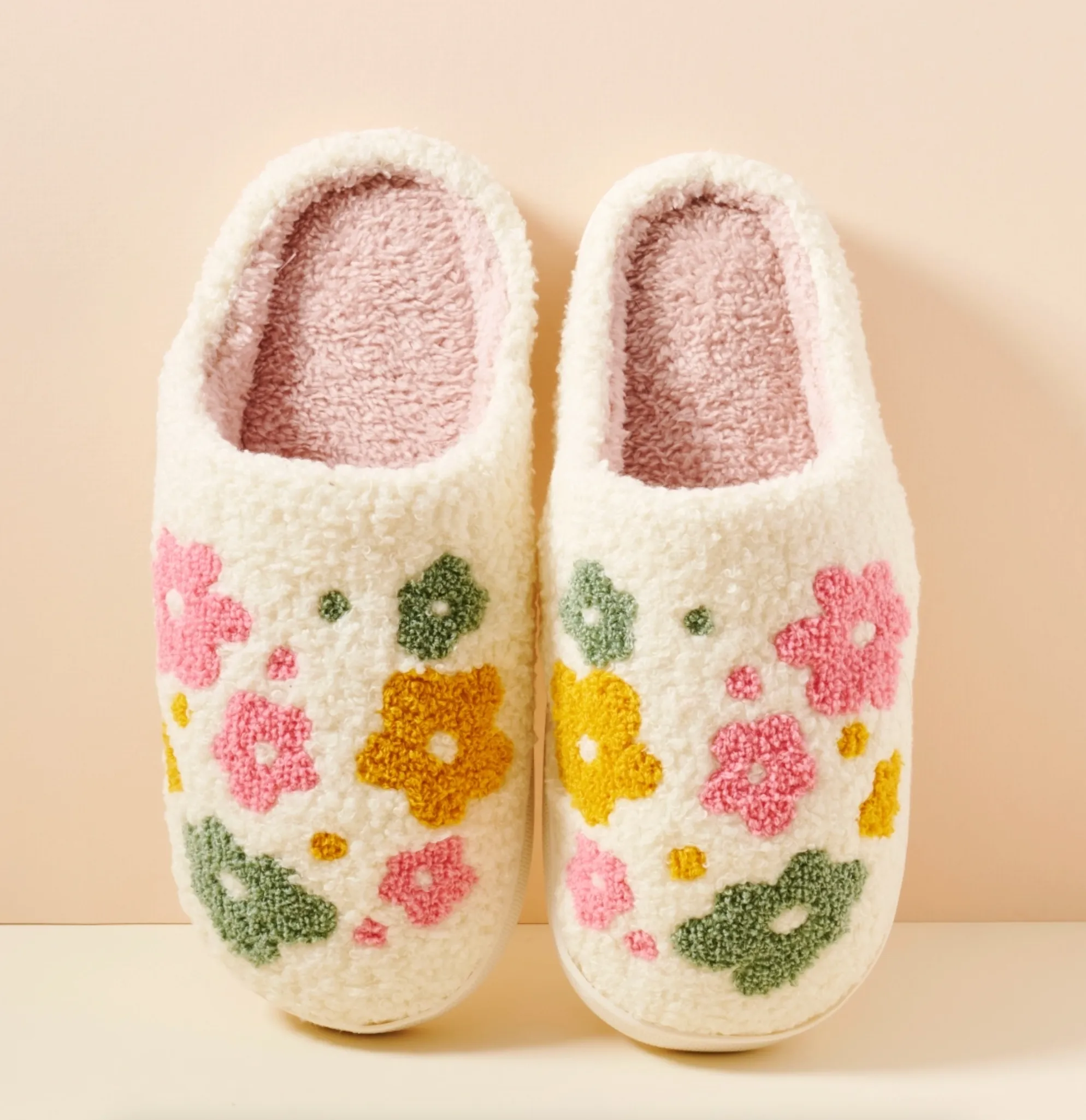 Multi Floral Slippers