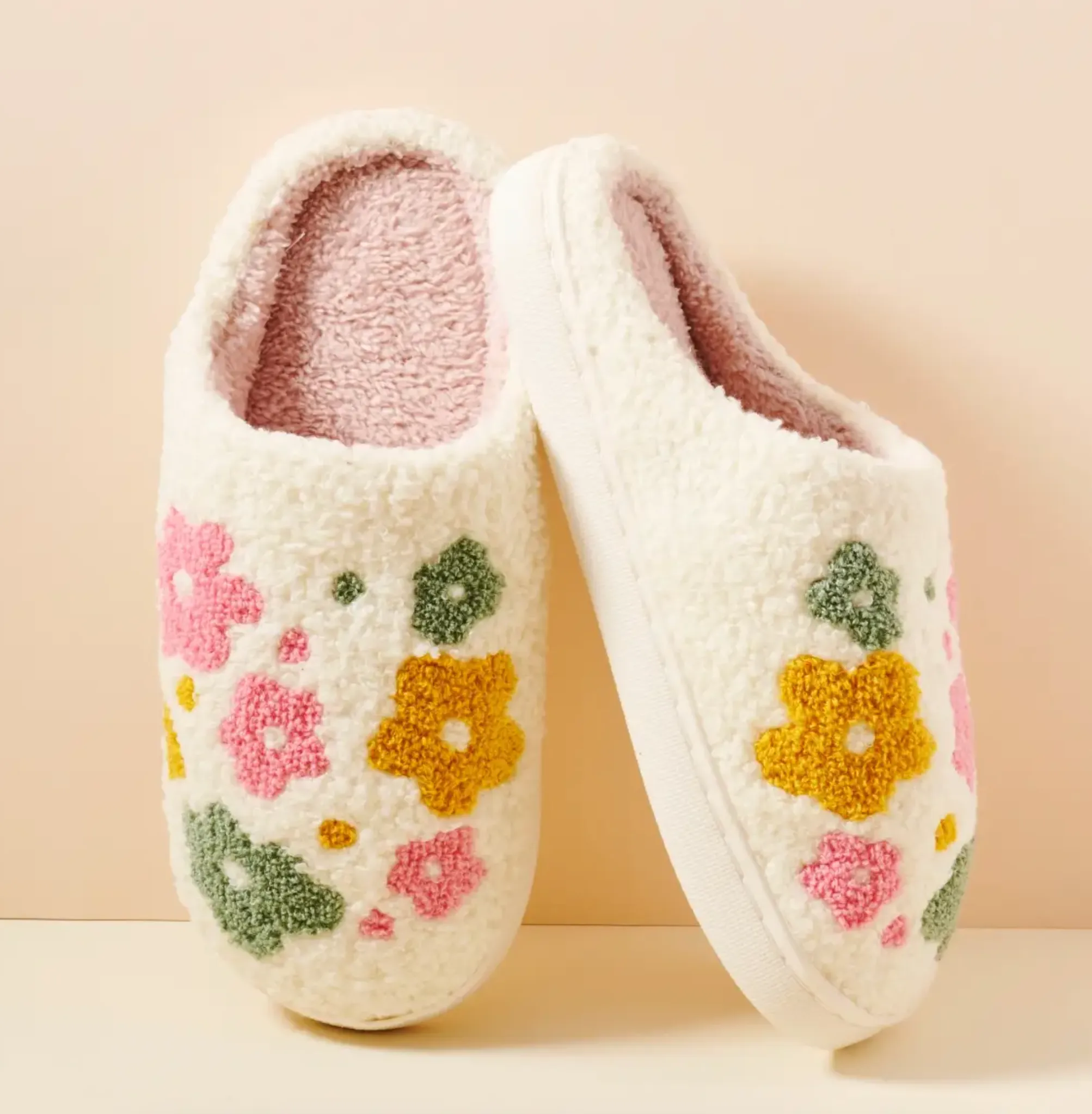 Multi Floral Slippers