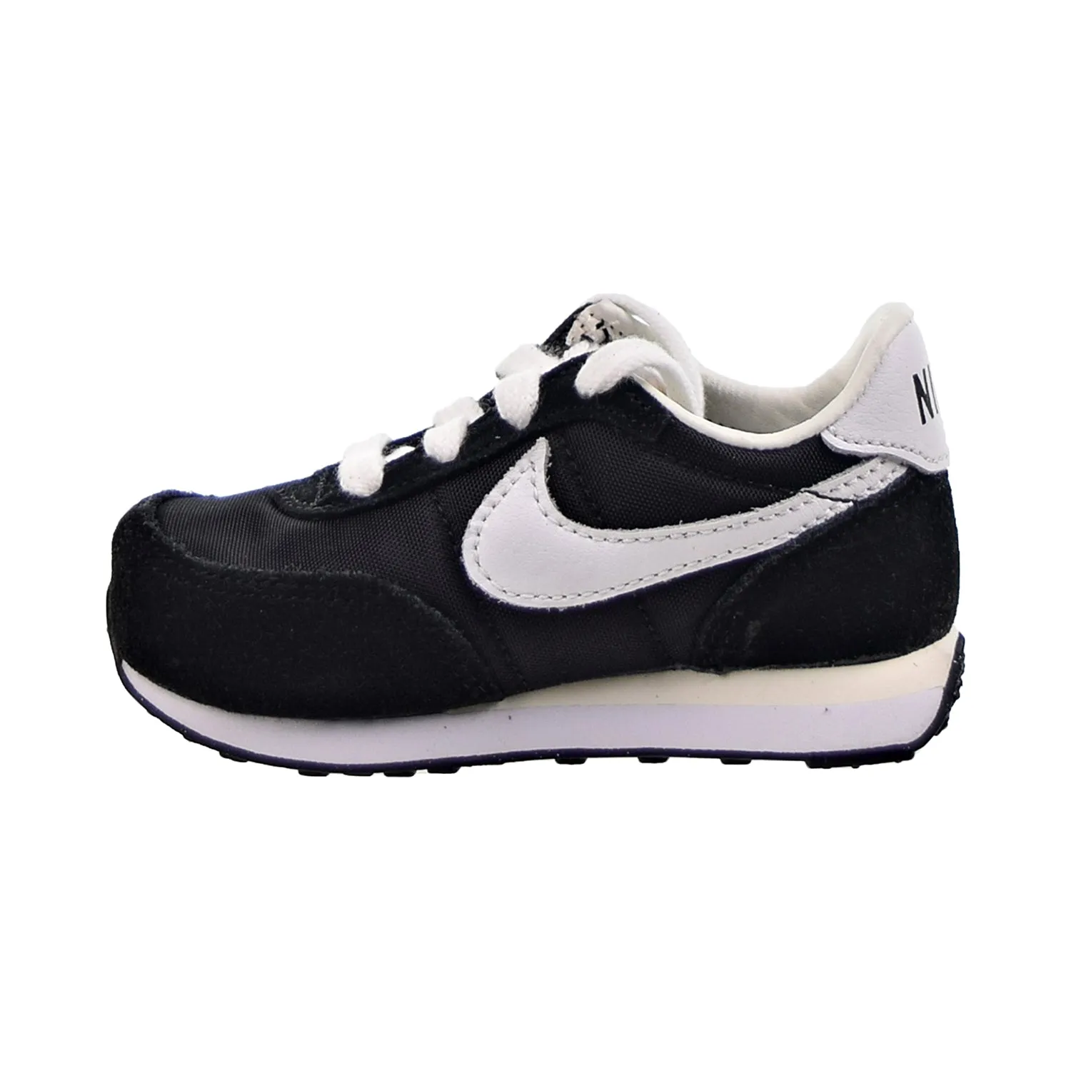 Nike Waffle Trainer 2 (TD) Toddler's Shoes Black-Sail-Total Orange