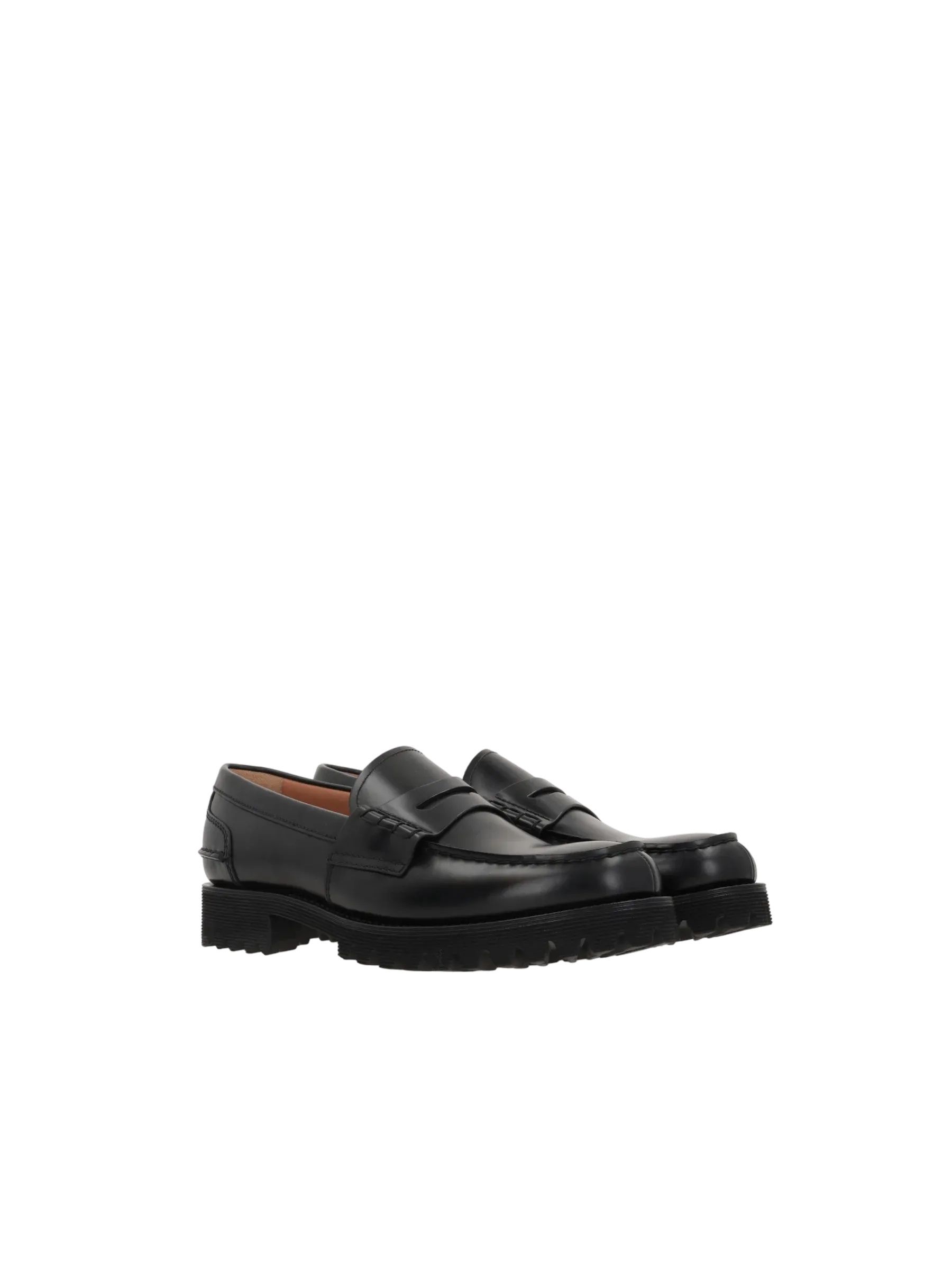 Pembrey T2 Brushed Leather Loafers