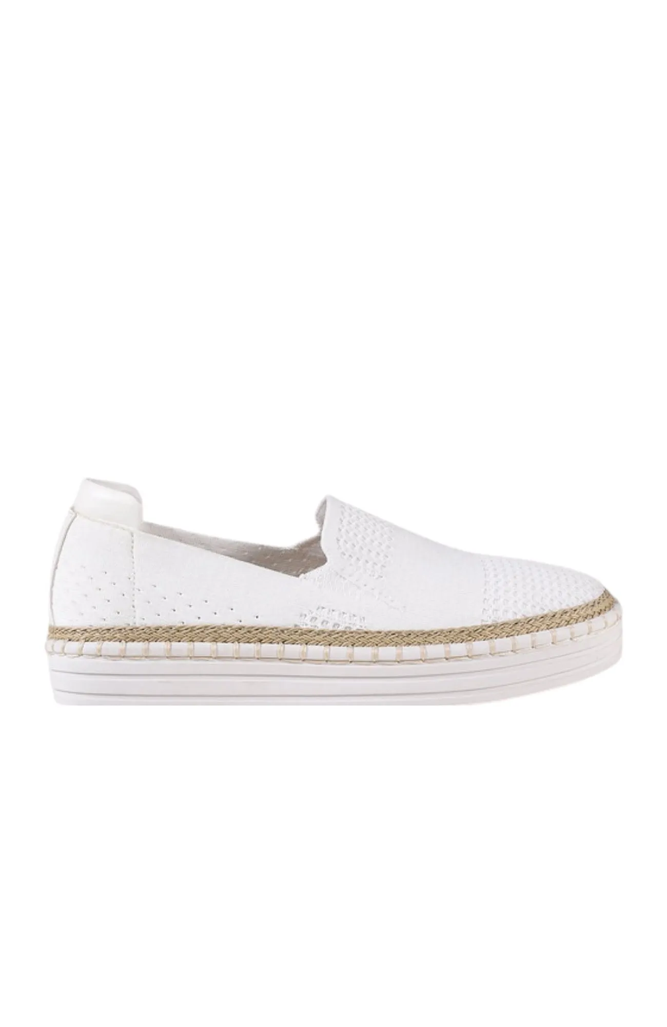 Queen Slip On Sneaker White