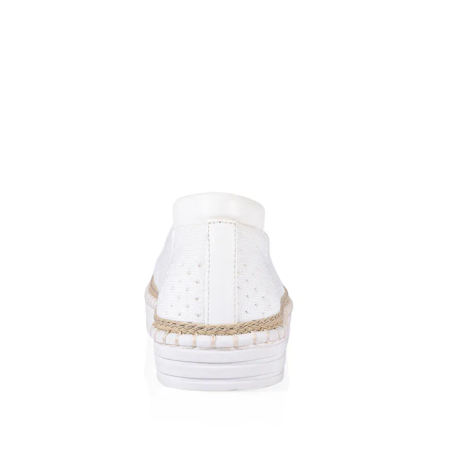 Queen Slip On Sneaker White