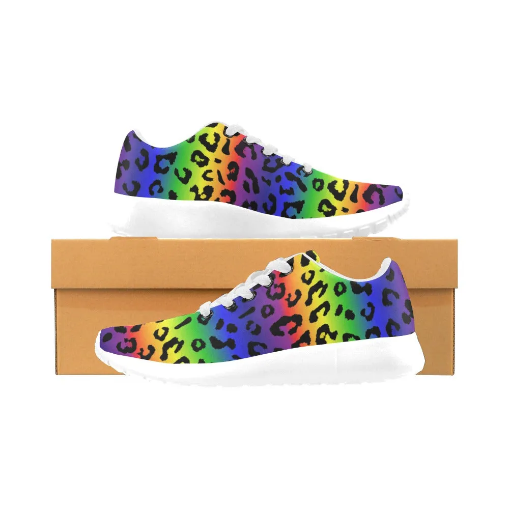 Rainbow Leopard Kids' Sneakers (Little Kid/Big Kid)